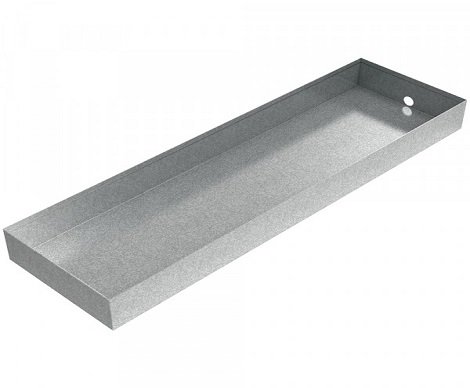 Galvanized Sheet Metal Air Conditioner Drain Pans