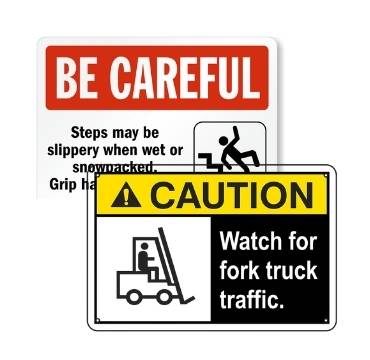 Workplace Safety Signs