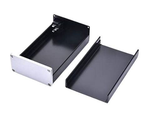 _Aluminum Power Amplifier Case Box Chassis