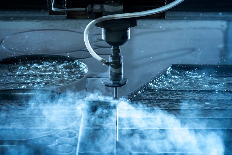 Figure 1 - Waterjet Cutting