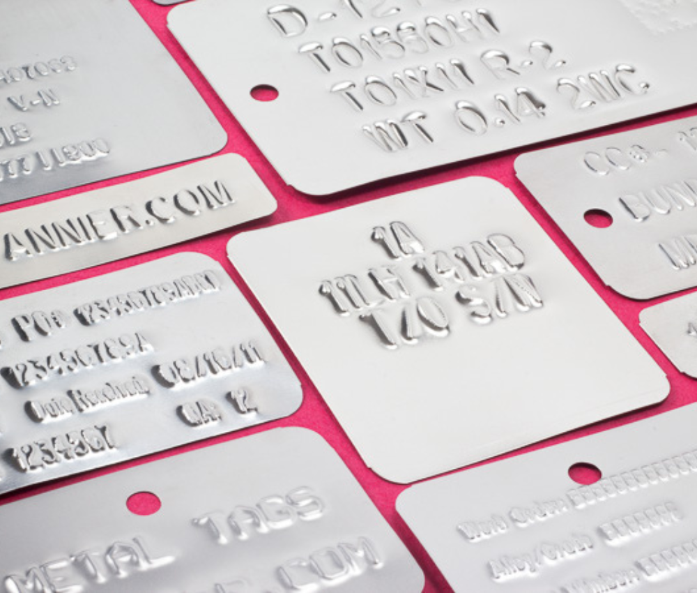 Benefits of Embossed Metal Tags